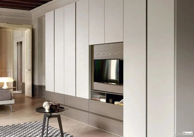 Dressing room tv stand - modular