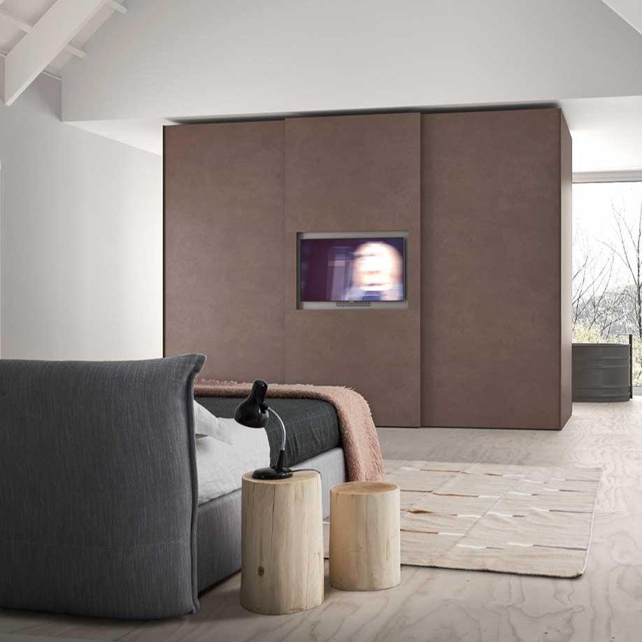Dressing room - Ergonomics - Television integration Dressing room - Ergonomics - Television integration